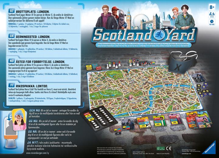 Image du produit Ravensburger Scotland Yard (Nordisk) - 10822675 (Anglais)