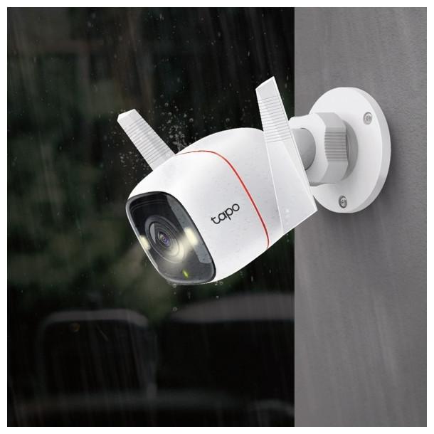 Produktbild TP-Link Tapo C320WS 4MP QHD Outdoor Kamera MicroSD (2560 x 1440 Pixels)