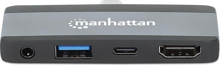Immagine prodotto Manhattan Docking station mobile da USB-C PD a HDMI 4-in-1 per computer portatili e tablet (USB-C, 4 porte)