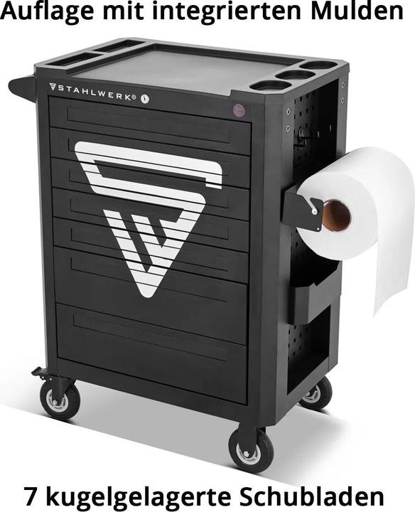 Produktbild Stahlwerk Werkstattwagen FALCON mit 7 Schubladen, abschliessbar Montagewagen (1 x)