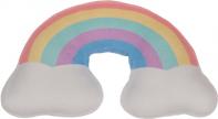 Immagine prodotto Ootb Cuscino arcobaleno in peluche (Cuscino per testa e collo)