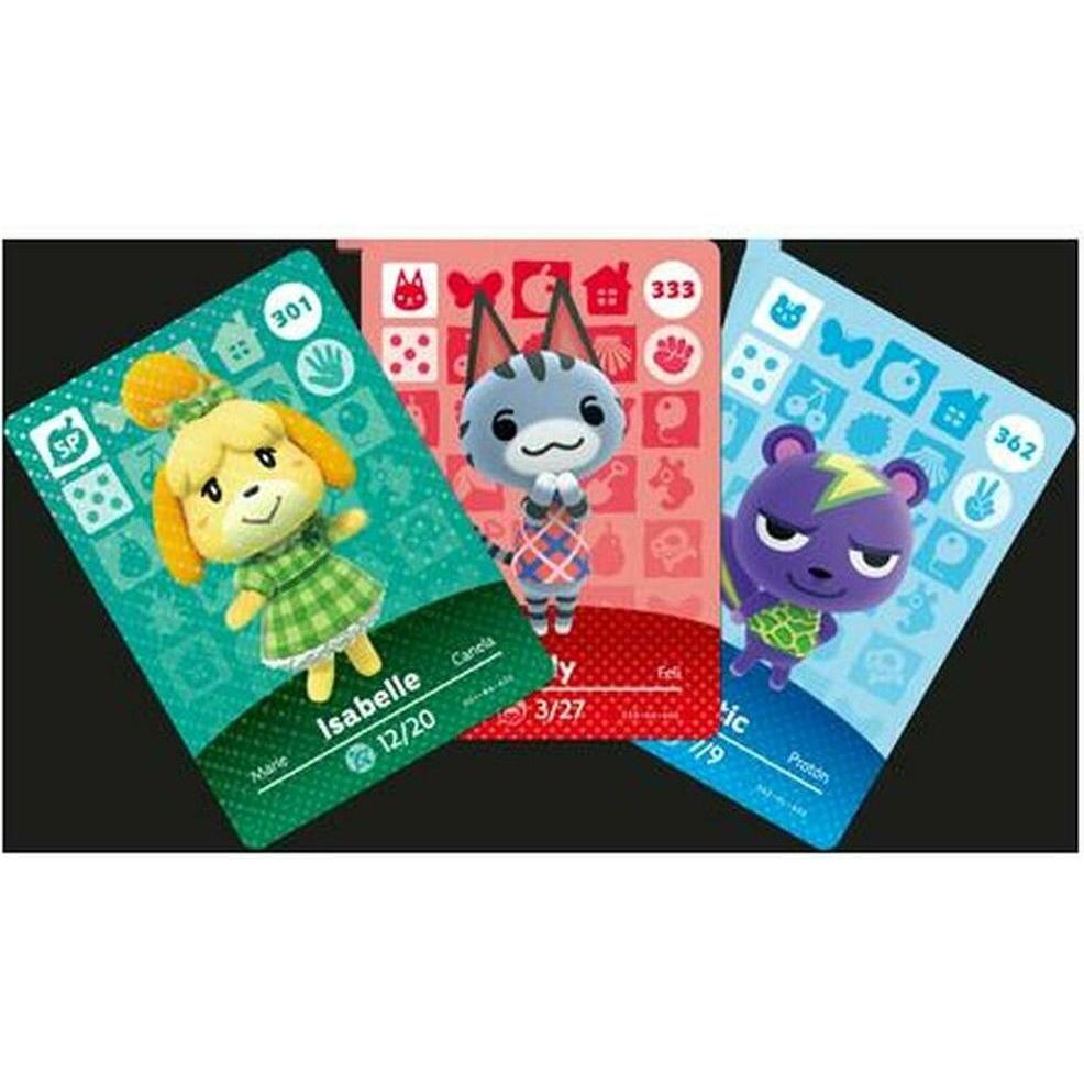 Nintendo Animal Crossing amiibo cards - Series 4 (3DS, 3DS XL, Wii U), Altri accessori gaming, Multicolore