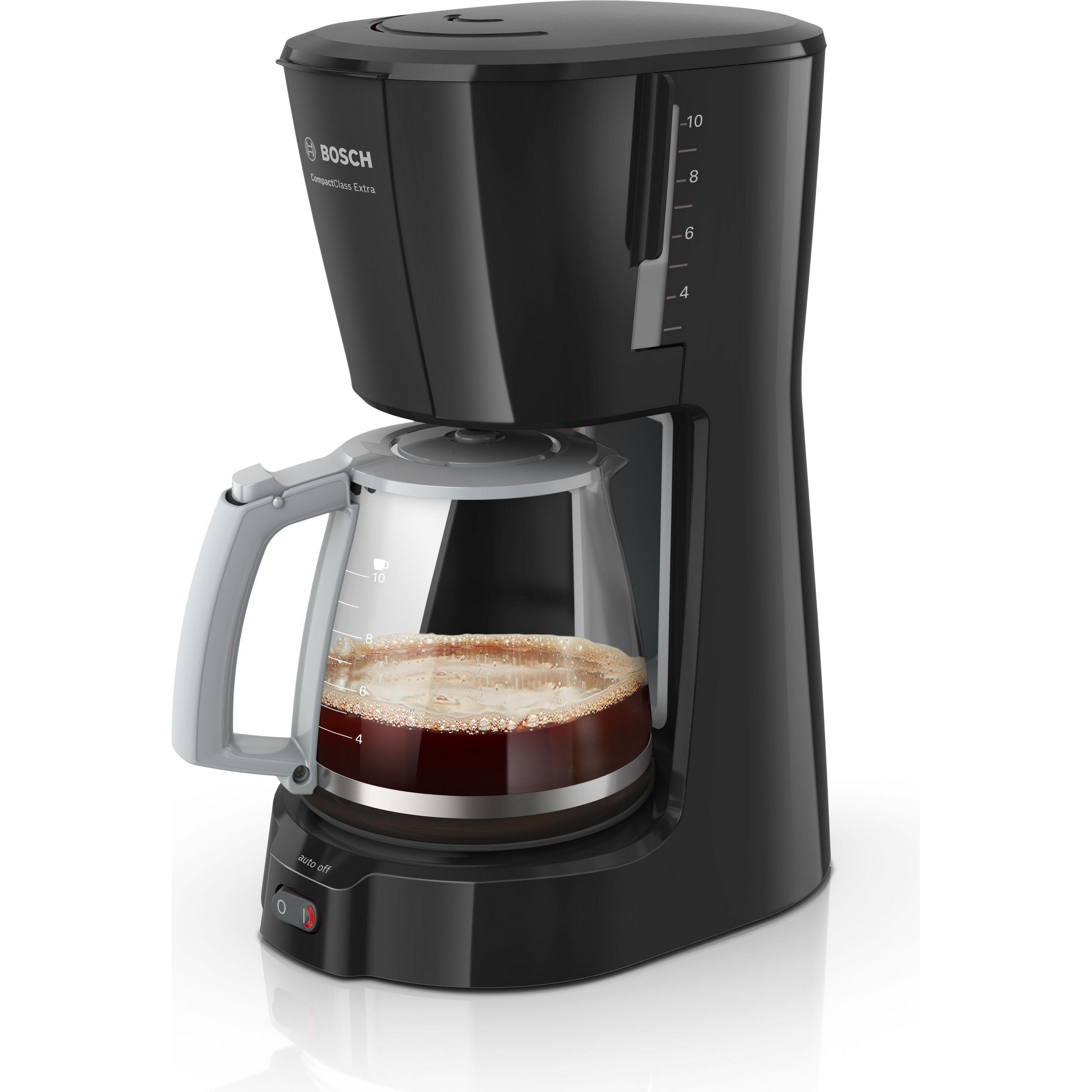 Bosch Hausgeräte TKA3A033, Filterkaffeemaschine, Schwarz