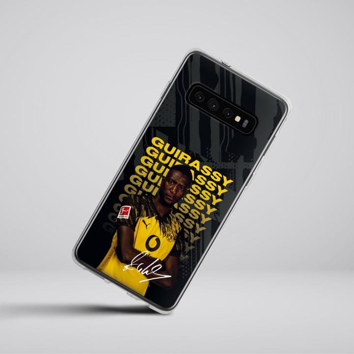 Actual product image DeinDesign Handyhülle für Samsung Galaxy S10 Plus Silikon Hülle Case Smartphone Schutzhülle BVB Borussia (Samsung Galaxy S10+)