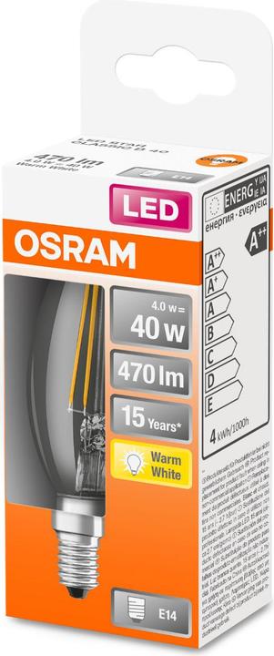 Produktbild Osram Led Retrofit Classic B (E14, 470 lm, 1 x)