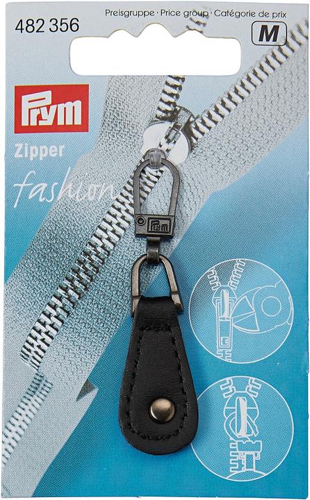 Prym Cerniera moda in similpelle, rotonda