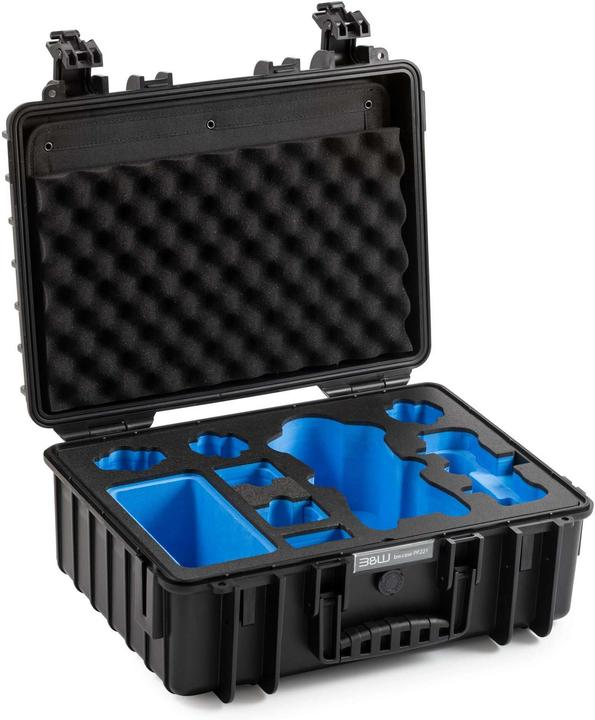 Produktbild B&W International B&W action.case PP.41 schwarz für Insta360 X4 X5 (Fotokoffer, 4.10 l)