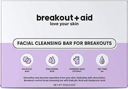 Produktbild Breakout + Aid Breakout+aid - (Facial Clean sing Bar For Breakouts) 100 g (Reinigungsmilch)