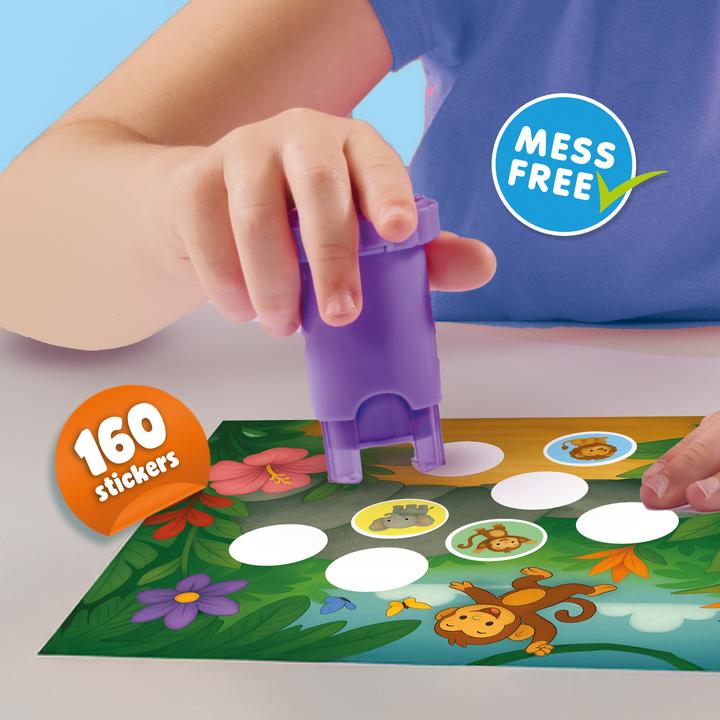 Actual product image Ses Sticker stamper - Dschungeltiere