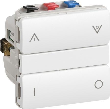 Actual product image LK Relay 6A combi 1 module, IHC® Wireless FUGA 230V AC, white.