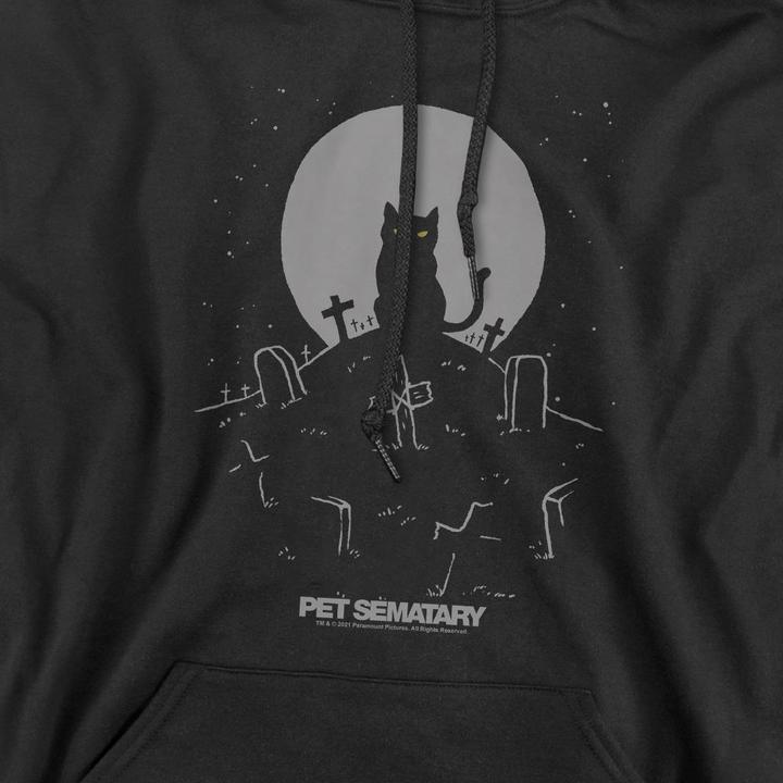 Produktbild Pet Sematary Cat With Tombstones Kapuzenpullover (L)