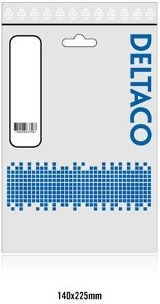 Actual product image Deltaco USB 2.0 Cable, Type C - Type A, 0.25m, Black (0.25 m, USB 2.0)