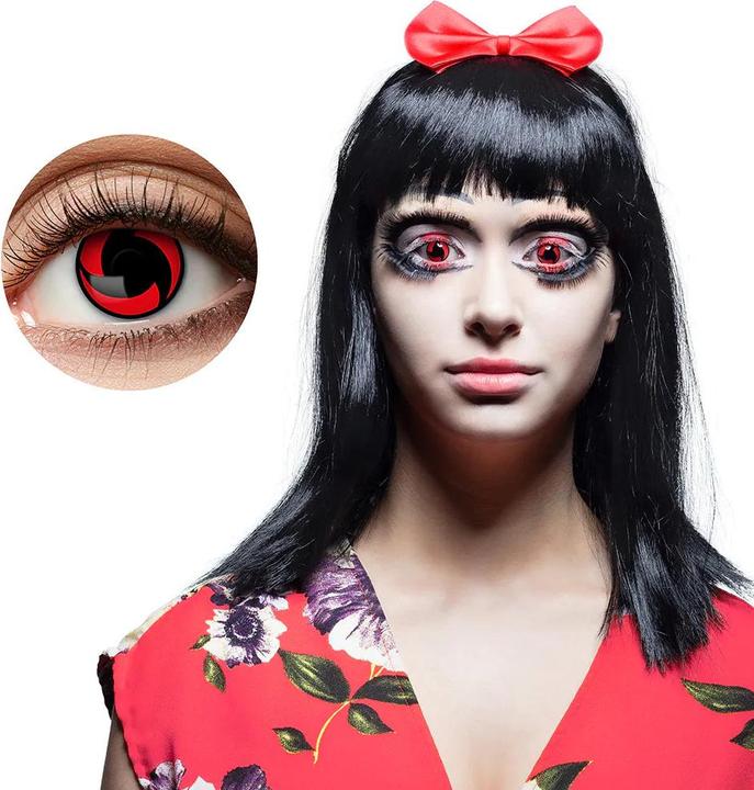 Image du produit Boland Lentilles de contact Mangekyou:Lentilles hebdomadaires (Rouge)