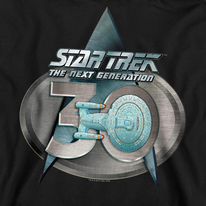Actual product image Unisex Adult The Next Generation 30 Logo Sweatshirt (XXL)