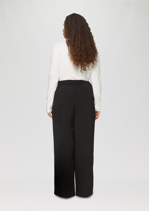Actual product image S.Oliver Hose Wide-Leg-Hose mit elastischem Bund (44)