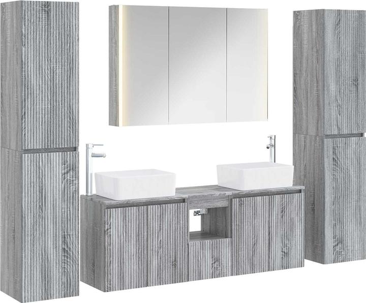 Produktbild vidaXL Badezimmermöbel-Set