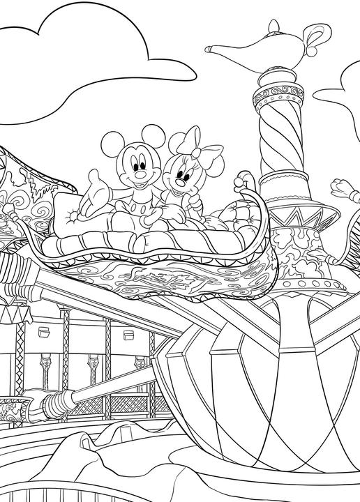 Image du produit Panini Disney : Bloc à dessin Disneyland Paris