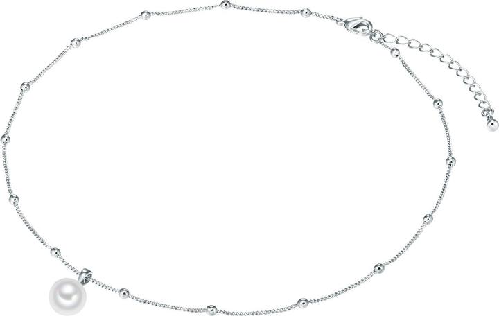 Image du produit Lulu & Jane Damen Perlen-Kette - 38965 (Laiton, 42 cm)