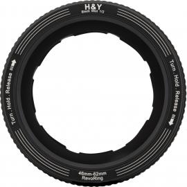 H&Y REVORING 46-62mm Black Mist 1/2 Filter (62 mm, Black Mist Filter)