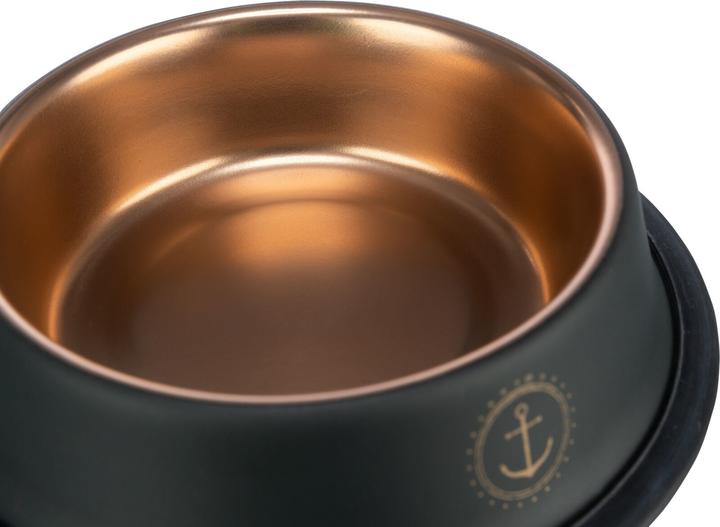 Immagine prodotto Trixie Ciotola in acciaio inox BE NORDIC 0,45 l, ø 19 cm, nero/bronzo (0.45 l)