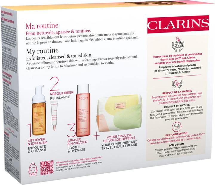 Actual product image Clarins Value Pack Premier Cleanser Sensitive (Cleansing Foam, 200 ml)