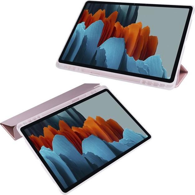 Produktbild MU Classic Dreifach faltbare Hülle mit Stylus Halterung (Galaxy Tab S7+)