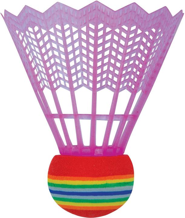 Productafbeelding Schildkröt Shuttlebal Aero Fun, geassorteerde kleuren Gekleurde kunststof bal (PE) met schuimrubberen kop (EVA)