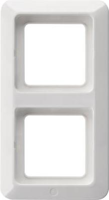 Produktbild REV 2fach Rahmen Weiss 0501610551