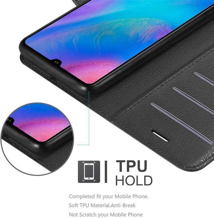 Actual product image Cadorabo Book with stand function cover (Huawei P30)