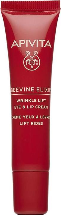 Actual product image Apivita Beevine Elixir Wrinkle Lift Eye & Lip Cream with Polyphenols, Marine Biotech Active & Goji Berry 0.5 (Eye Care Cream, Day, Night, 15 ml)