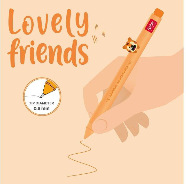 Produktbild Legami Lovely Friends Tiger (Orange, 1 x)