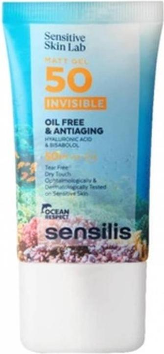Image du produit Sensilis Gel mat invisible sans huile SPF50+ anhydre 200ml (Crème solaire visage, SPF 50, 200 ml, 0.20 g)