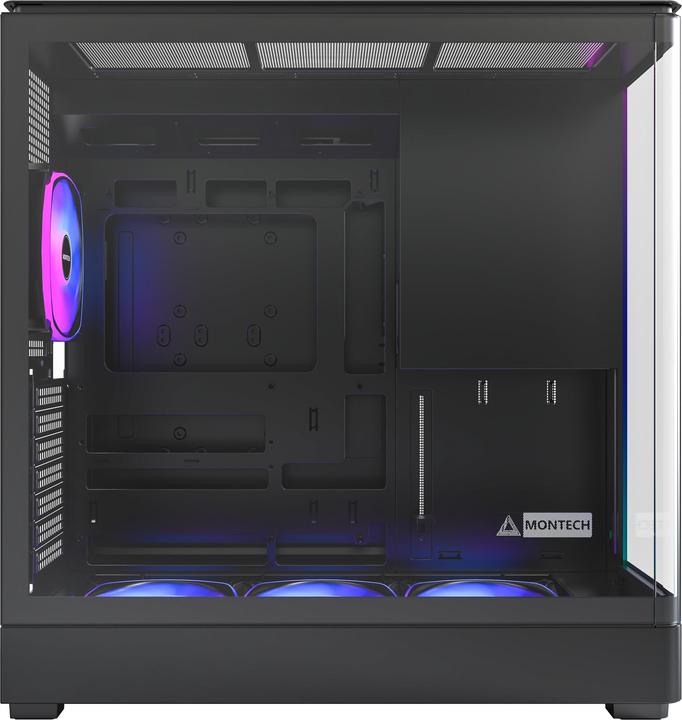 Actual product image Montech KING 45 PRO Black (ATX, mATX, Mini-ITX)