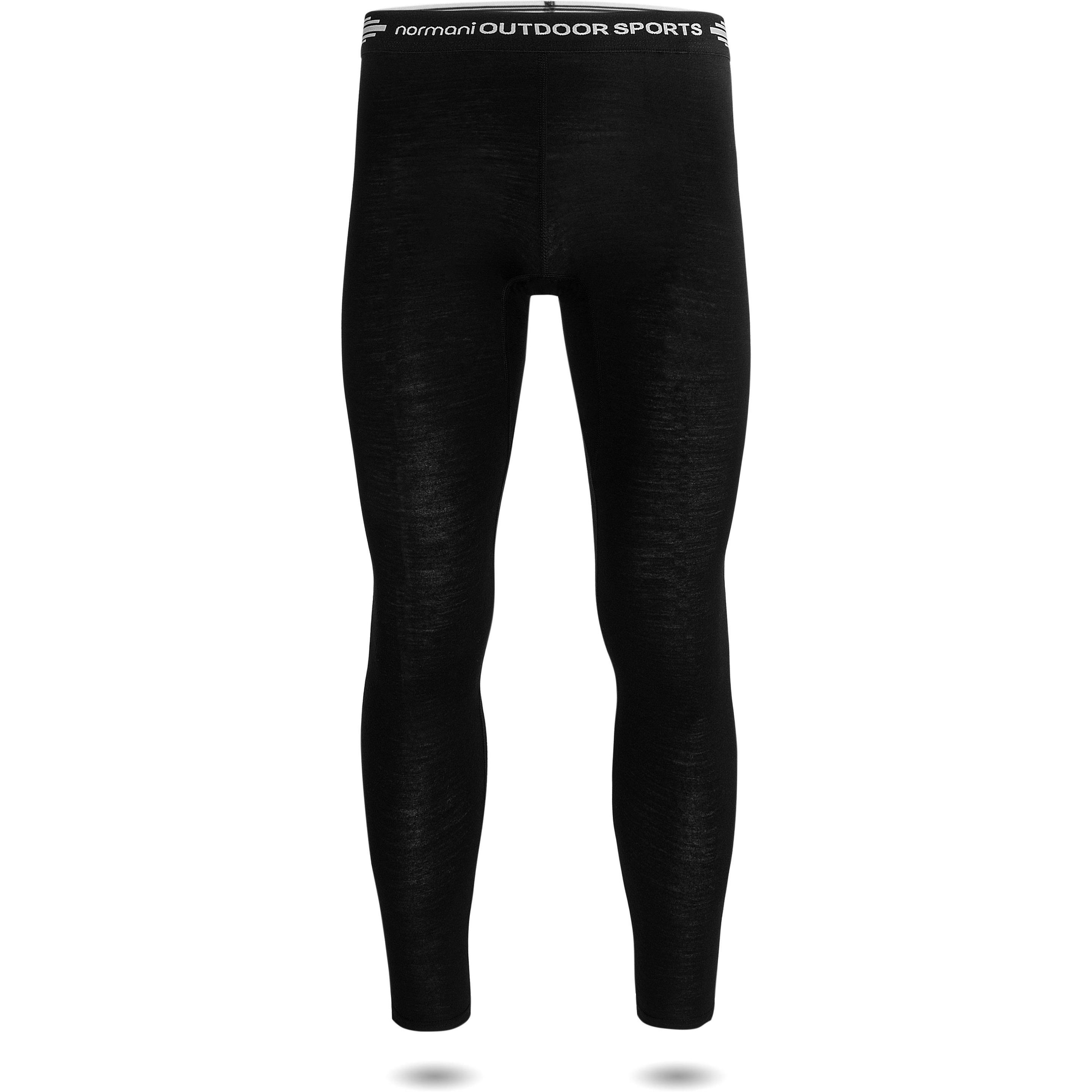 Normani, Herren, Funktionsunterhose, Herren Merino Unterhose Sydney (L), Schwarz, L