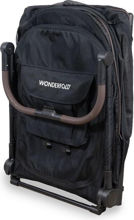 Produktbild WonderFold PFL Pet Large Premium Hundebuggy - Farbe: Jet Black (Hund, Faltbar)