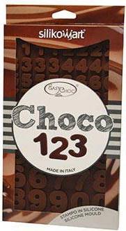Produktbild Silikomart Sf 174 Choco 123 Silicone Mould