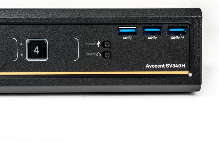 Actual product image Vertiv 4-PORT I.E. HDMI STANDARD KVM