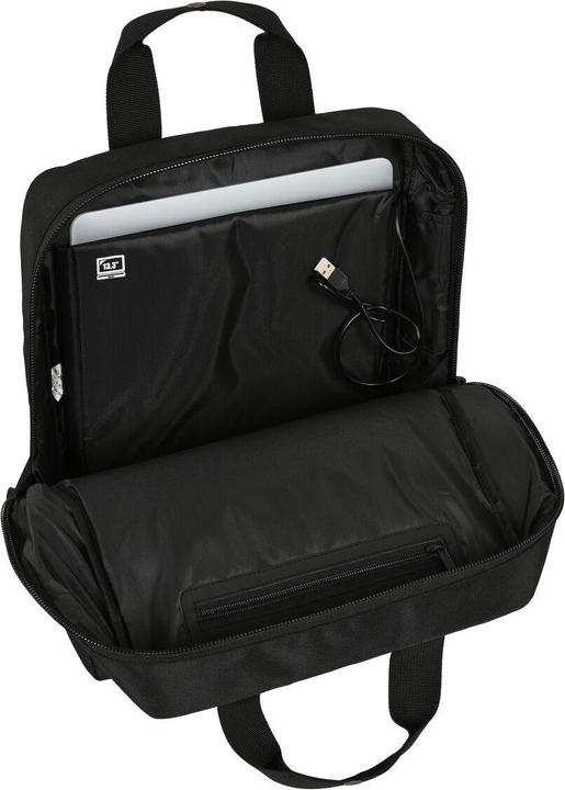 Actual product image Mickey Mouse Club House Laptop bag Mickey Mouse Clubhouse Black 29 x 39 x 11 cm