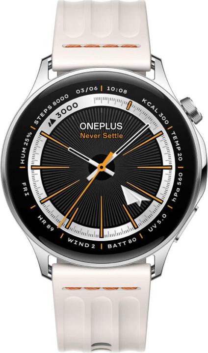 Produktbild OnePlus Watch Lite 45mm - Silver Steel (45 mm)