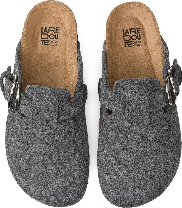 Actual product image La Redoute Collections Felt slippers (38)
