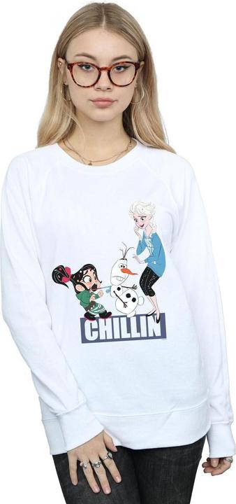 Immagine prodotto Disney Wreck It Ralph Elsa And Vanellope Felpa Donna (XXL)