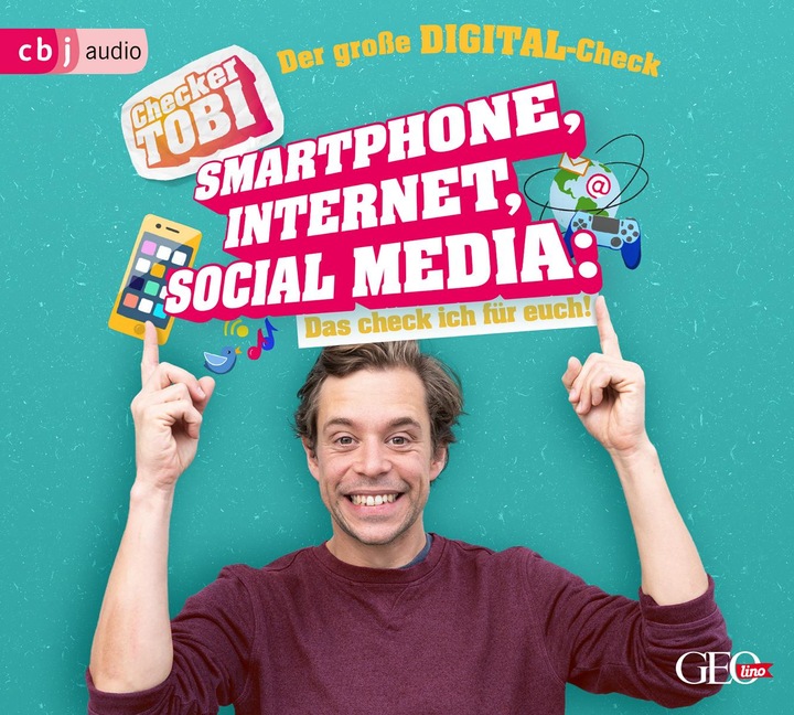 Produktbild Checker Tobi - Der grosse Digital-Check: Smartphone, Internet, Social Media – Das check ich für (Paulina Rümmelein, Gregor Eisenbeiss, Tobias Krell, Deutsch)