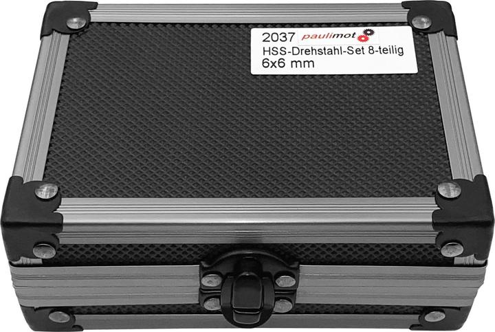 Actual product image Paulimot HSS turning tool set 8-piece, 6 x 6 mm (6 mm)