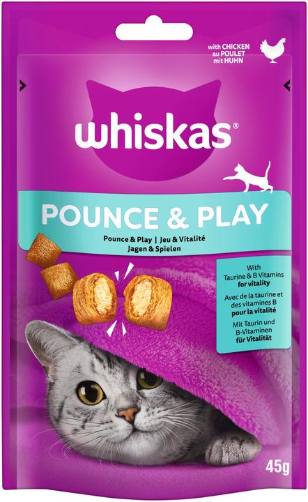 Produktbild Whiskas Pounce&Play Huhn (45 g)