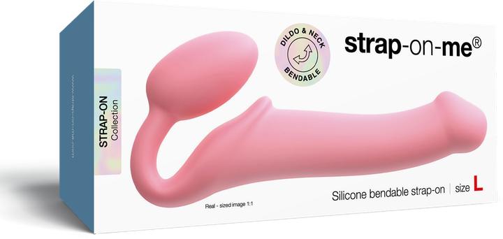Actual product image Strap-on-me Semi Realistic Bendable (L)