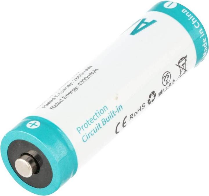 Produktbild Keeppower 4 Stück AA P1450i2 Li-Ion-Akku mit 1,5 V mit 2866 mAh und 4300mWh (4 Stk., AA, 2866 mAh)