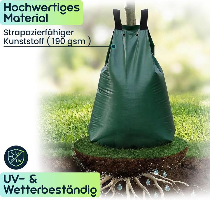 Actual product image Ideoon 2er-Set Baum-Bewässerungssack (Tree watering bag)