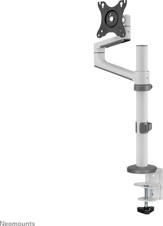 Produktbild Neomounts Tischhalterung 100x100 -8kg 17-27"/h?v/neig/schwenk/Klemme/wei? (Tisch, 27", 8 kg)