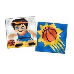 Ideyka, Sticker, Diamant-Mosaik-Kinderaufkleber - Basketball