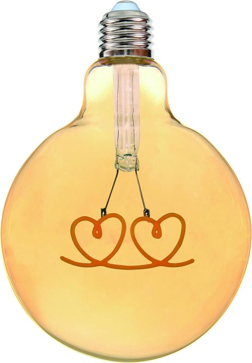 Produktbild Illurbana Glow Double Hearts hängend (E27, 300 lm, 1 x)